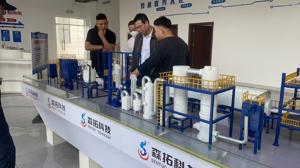 深圳某企業(yè)蒞臨我司考察交流，共探鋰電回收設(shè)備新未來(lái)！